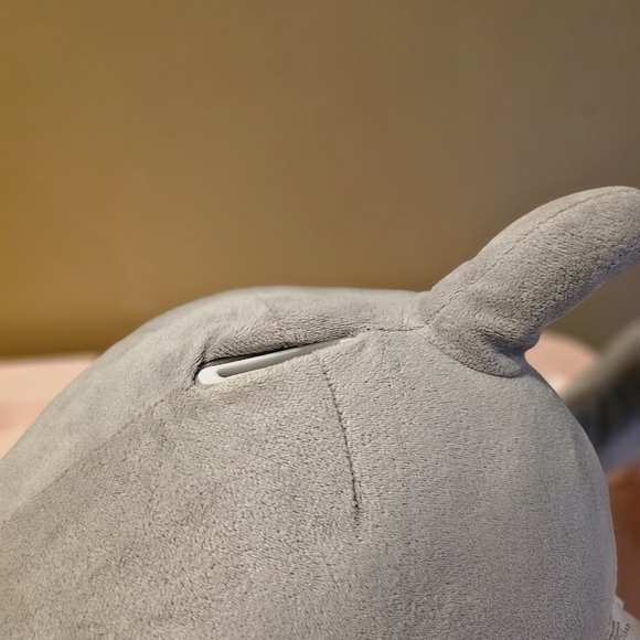 NWOT!!! Jumbo Plush Great White Shark Sharky Bank - Picture 4 of 5